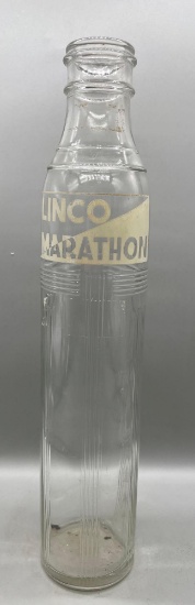 Tall Marathon/Linco Quart Oil Bottle