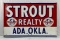 Strout Realty Sign Ada, OK