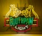 Southpaw Lager Neon Sign w/ Kangaroos