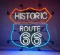 Historic Route 66 Neon Sign