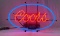 Coors Beer Neon w/ Blue Oval