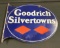 Goodrich Silvertowns Porcelain Flange Sign