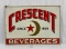 Crescent Beverages Tin Sign