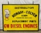 GM Diesel Engine Sign w/ Kordoy-Colyer Graphic Wilmington, CA