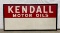 Kendall Motor Oils Tin Sign