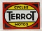 1930's Terrot Porcelain Motos Cycles Sign