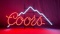 Coors Neon Sign w/ Mountains