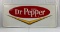 Dr Pepper Tin Sign w/ Chevron