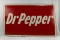 Large Dr Pepper Metal Sign