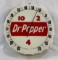 Dr Pepper Bottle Cap Thermometer