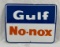 Porcelain Gulf No Nox Pump Sign