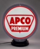 APCO Premium Gasoline Globe