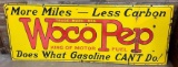 1910's Porcelain WOCO Pep Sign