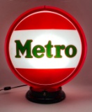 Metro Gasoline Pump Globe