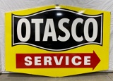 OTASCO Porcelain Sign w/ Service Arrow