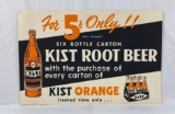 5 Cents Kist Root Beer Sign