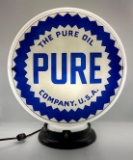 Pure Gasoline Pump Globe