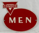 Conoco Men's Restroom Sign