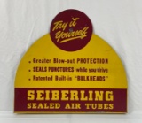 Seiberling Tire Tubes Rack Sign