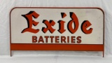 Exide Battery Rack Sign
