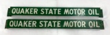 Two Quaker State Signs
