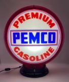 PEMCO Premium Gasoline Pump Globe