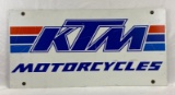 KTM Motorcycles Double Sided Sign