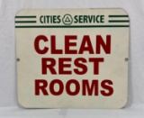 Cities Service Restroom Sign