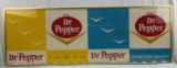 Dr Pepper Framed Corrugated Paper Sign