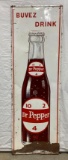 Buvez Dr Pepper Sign w/ Bottle