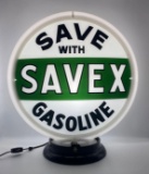 SAVE With SAVEX Gasoline Pump Globe