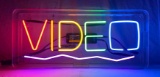 Video Neon Sign