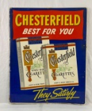 Chesterfield Cigarettes Sign