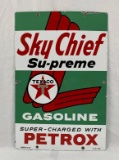 1959 Texaco Sky Chief Porcelain Pump Sign