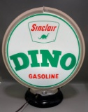 Sinclair Dino Gasoline Pump Globe