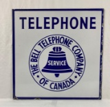 Porcelain Bell Telephone of Canada Sign