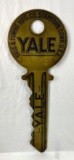 Die-Cut Yale Key Sign