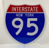 Interstate I-95 New York Sign