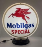 Mobilgas Special Gasoline Pump Globe