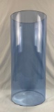 Blue Tint Visible Gasoline Pump Globe Cylinder