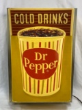 Dr Pepper Cold Drinks 3D Lighted Sign