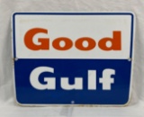 Porcelain Good Gulf Porcelain Pump Sign