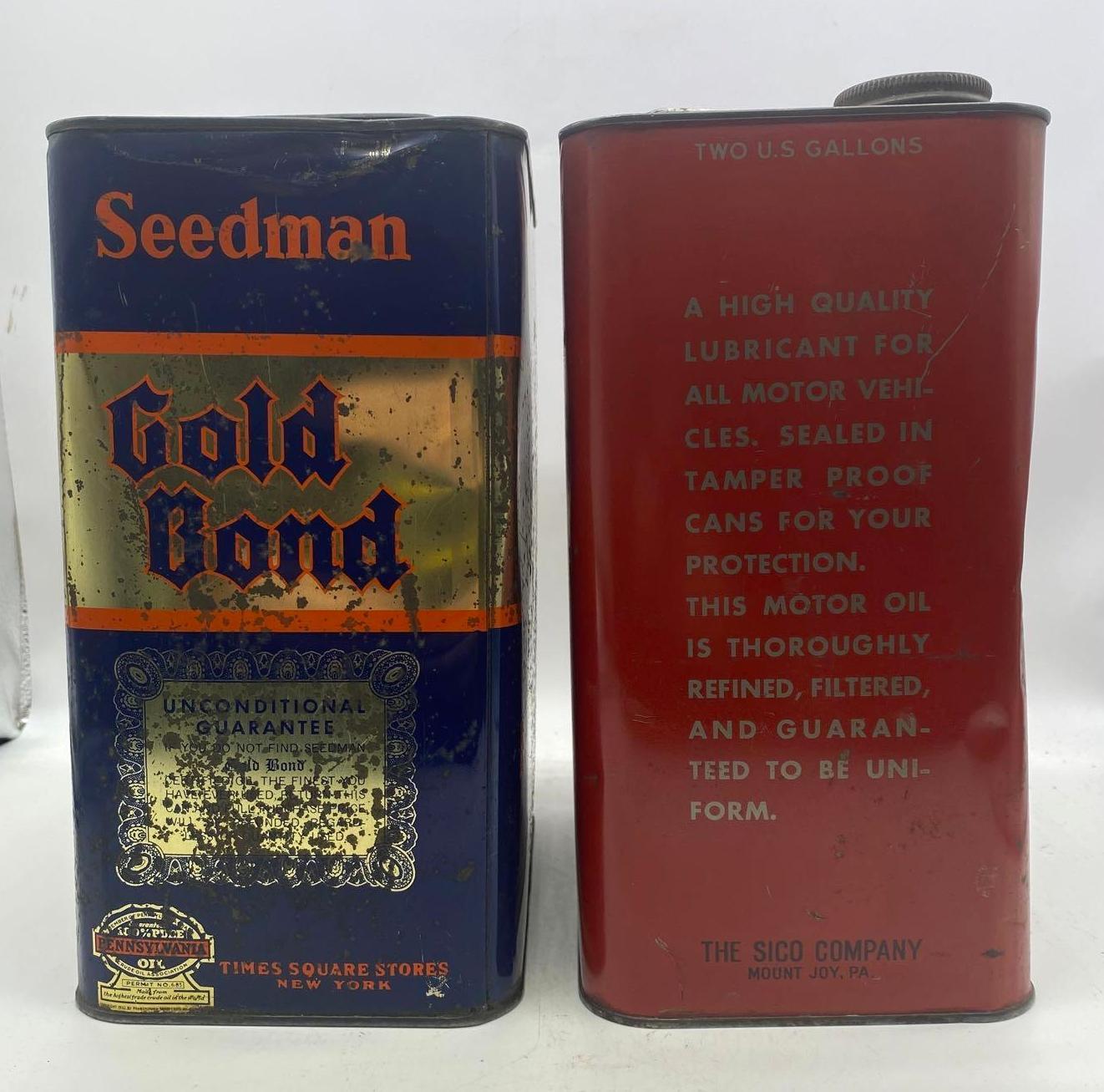 gold bond cigarettes Seedman Gold Bond and Red Bell Motor Two-Gallon