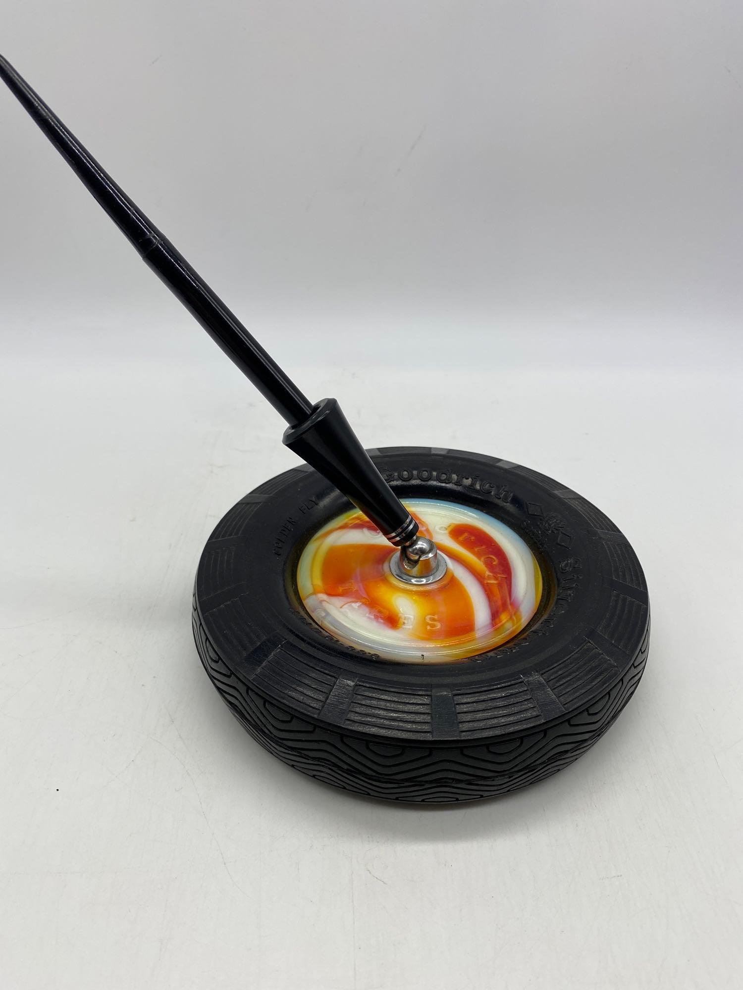 Goodrich Tire Desk Top Pen Holder w/ Art Deco Proxibid