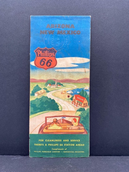 Graphic Phillips 66 Matchcover