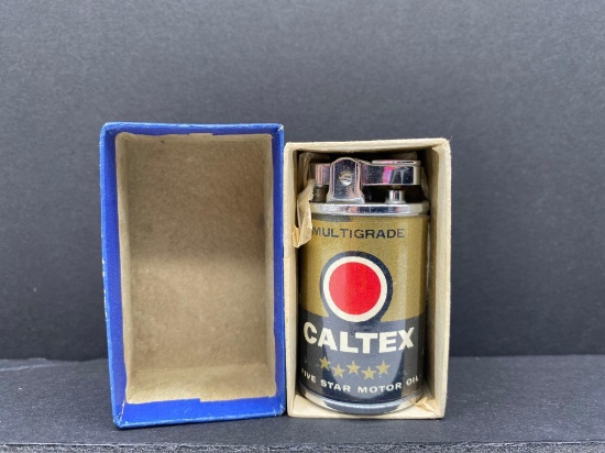 Caltex Oil Can Lighter NIB