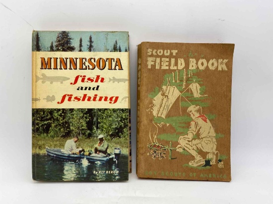 Boy Scout Book and MN Fishing and Wildlife Guide