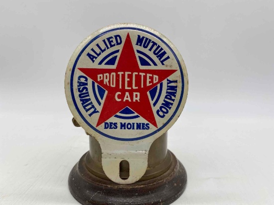 Allied Mutual Des Moines Iowa License Plate Attachment