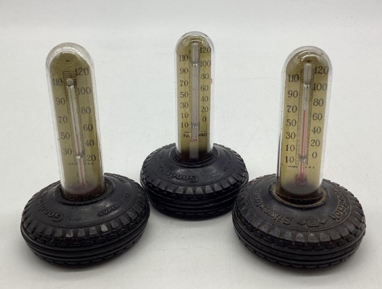 (3) Goodrich Tire Thermometers