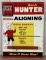 1962 Hunter Auto Alignment Sign w/ Great Graphics